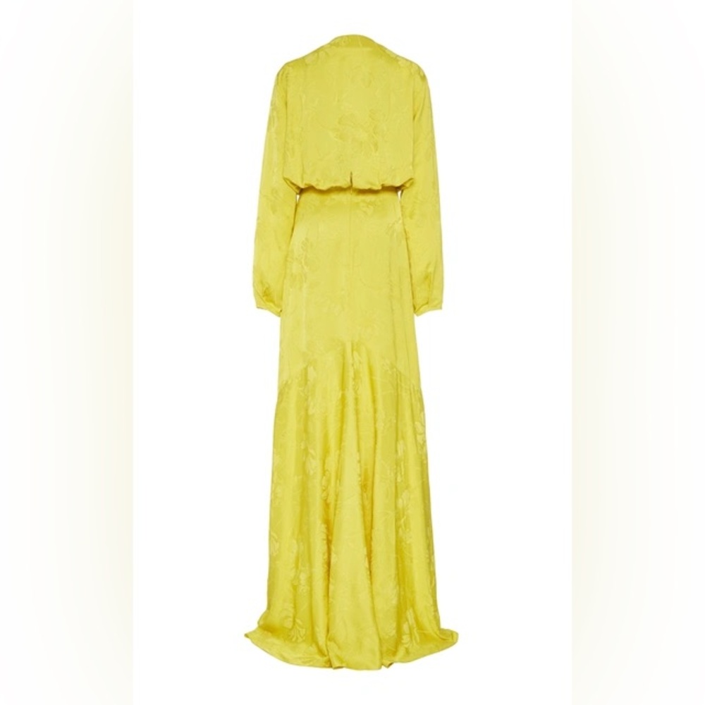 Sold! SILVIA Tcherassi Albarella V-neck Gown Size Small - Picture 5 of 13